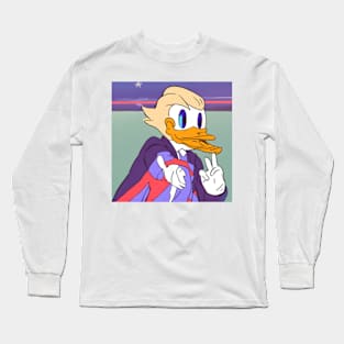 donald trump the duck Long Sleeve T-Shirt